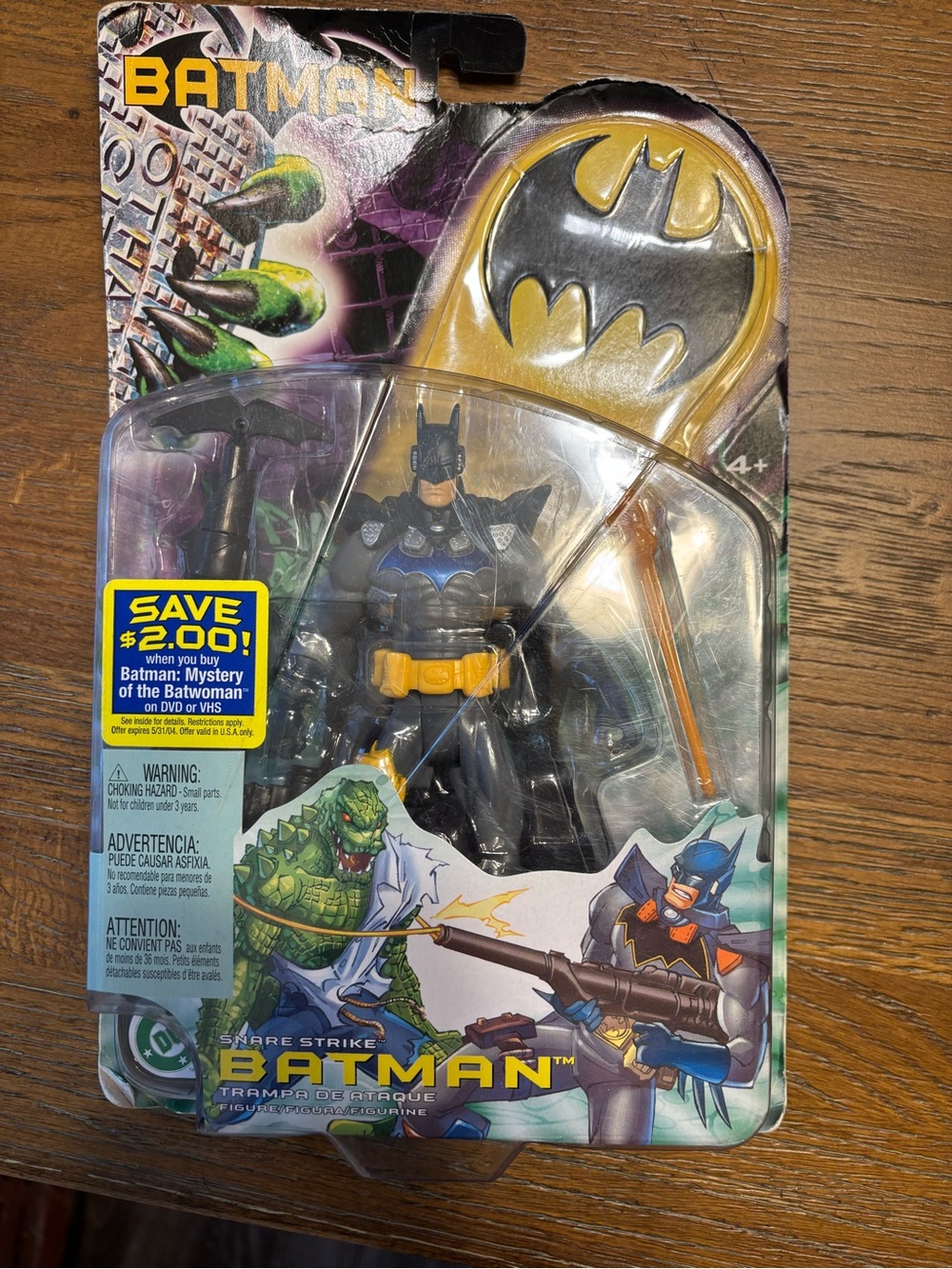 Mattel Batman Action Figure in Original Package